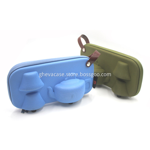 Waterproof hard eva protect case for tea sets
